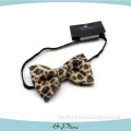 Wild leopard print bow hand crochet headbands